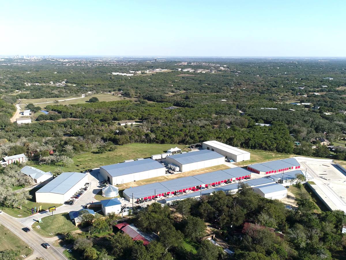 drive-up self storage facility Austin